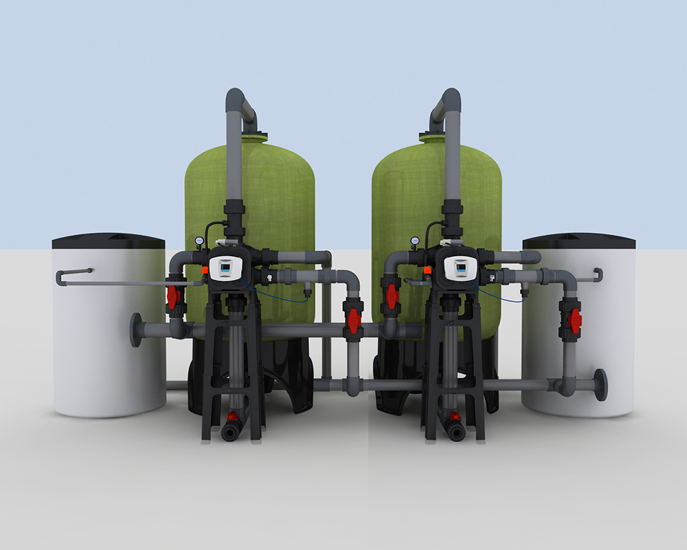 50噸雙閥雙罐軟化系統(tǒng)